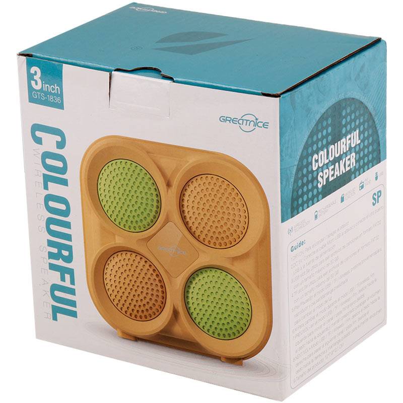 GTS-1836 Wireless Bluetooth Speaker – Superior Sound Quality & Portable Design