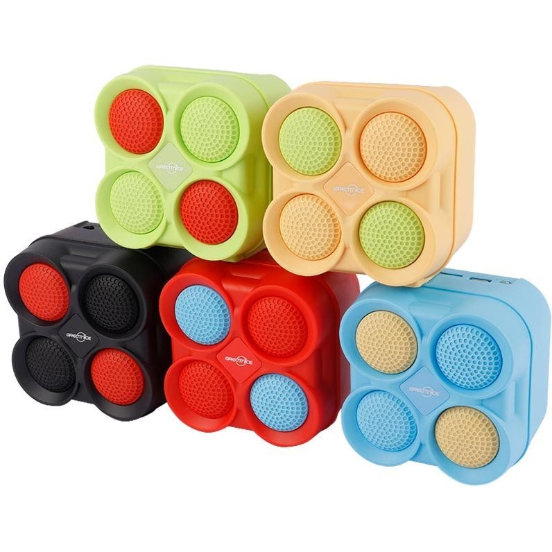 GTS-1836 RGB Wireless Speaker – 5W Bass Boost • FM/USB/TF • Portable & Powerful