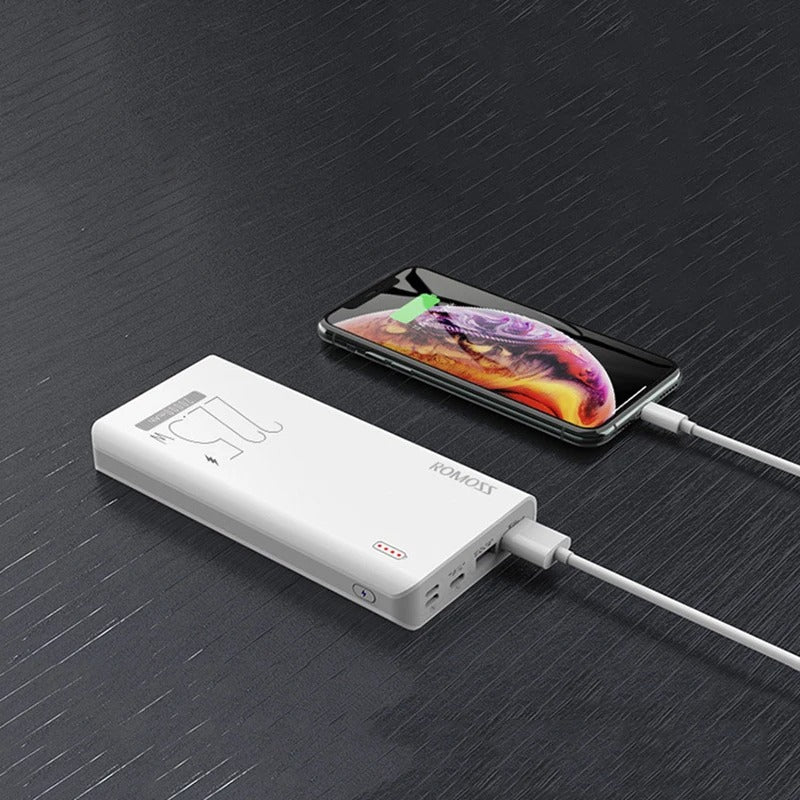 ROMOSS 20000mAh Fast Charging Power Bank | Universal Portable Phone Charger