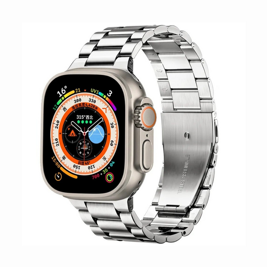 Ultra 7-in-1 Smart Watch Kit | HD Display with Metal & Rubber Straps | Calls & Health